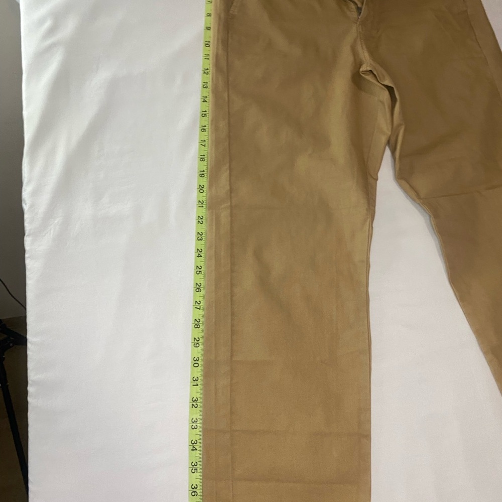 J. Crew Tan Chinos,Slouchy boyfriend chino size 28 - Picture 7 of 16